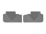 WeatherTech 2014+ Toyota Highlander Rear Rubber Mats - Grey