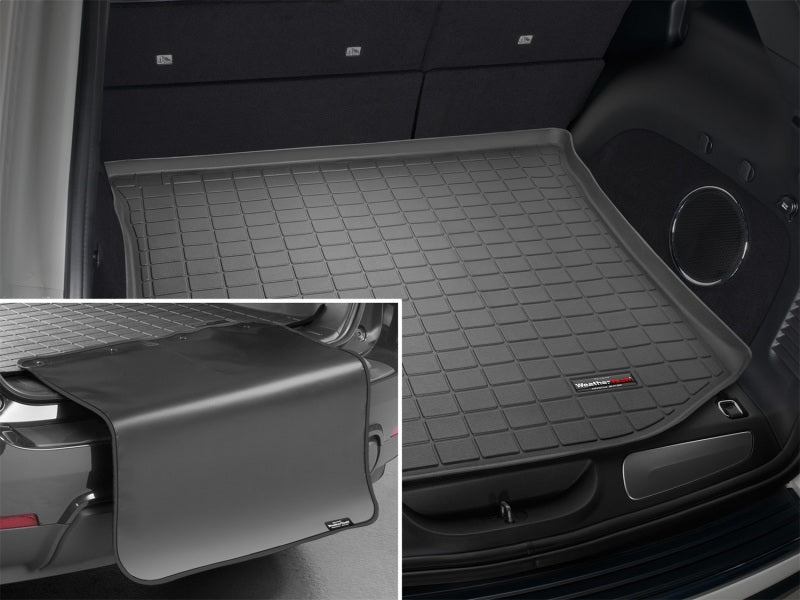 WeatherTech 2020+ Audi Q5 PHEV Cargo With Bumper Protector - Black