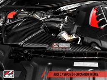 Load image into Gallery viewer, AWE Tuning Audi C7 S6 / S7 4.0T S-FLO Carbon Intake V2