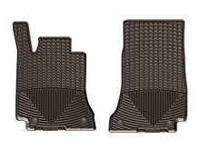 Load image into Gallery viewer, WeatherTech 2015+ Mercedes-Benz C-Class Sedan/Coupe/Cabriolet Front Rubber Mats - Cocoa