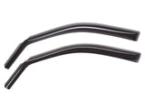 WeatherTech 2011+ Dodge Charger Front Side Window Deflectors - Dark Smoke