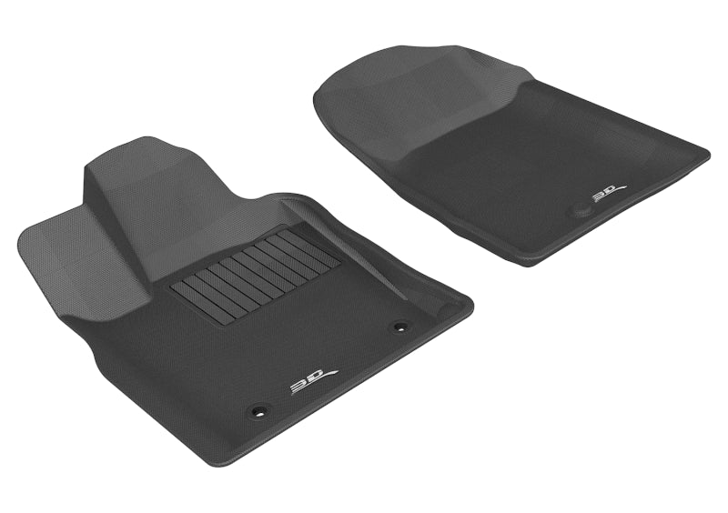 3D MAXpider 2011-2012 Dodge/Jeep Durango/Grand Cherokee Kagu 1st Row Floormat - Black