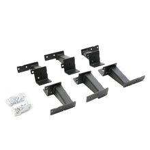 Load image into Gallery viewer, Go Rhino 21-24 Ford Bronco 4dr (Excl. Sport) Brackets for Dominator Xtreme Frame Slider - Tex. Blk