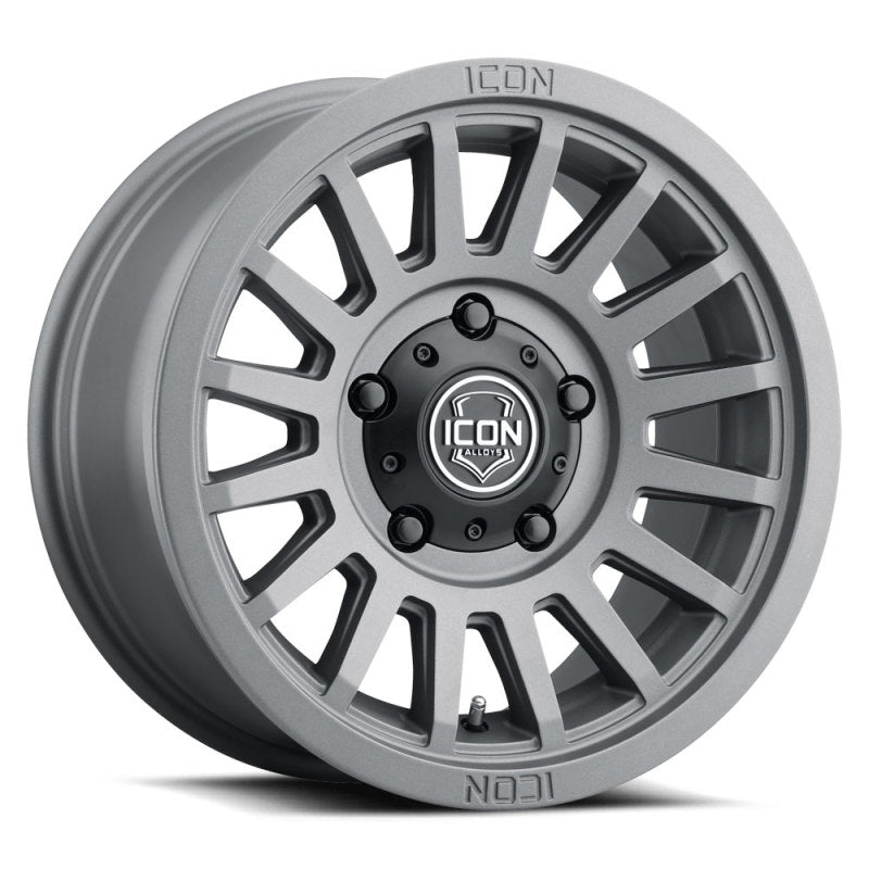 ICON Recon SLX 18x9 6x5.5 BP 25mm Offset 6in BS 95.1mm Hub Bore Charcoal Wheel