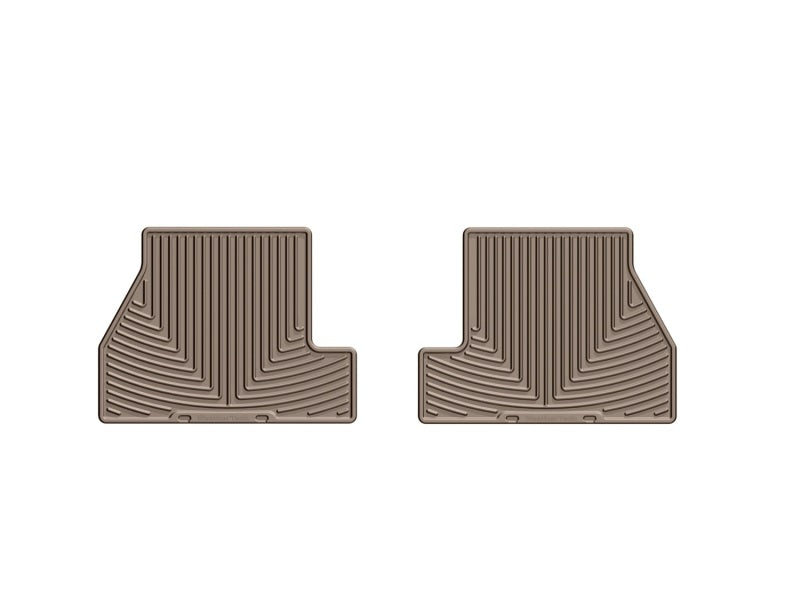 WeatherTech 12+ Ford Focus Rear Rubber Mats - Tan