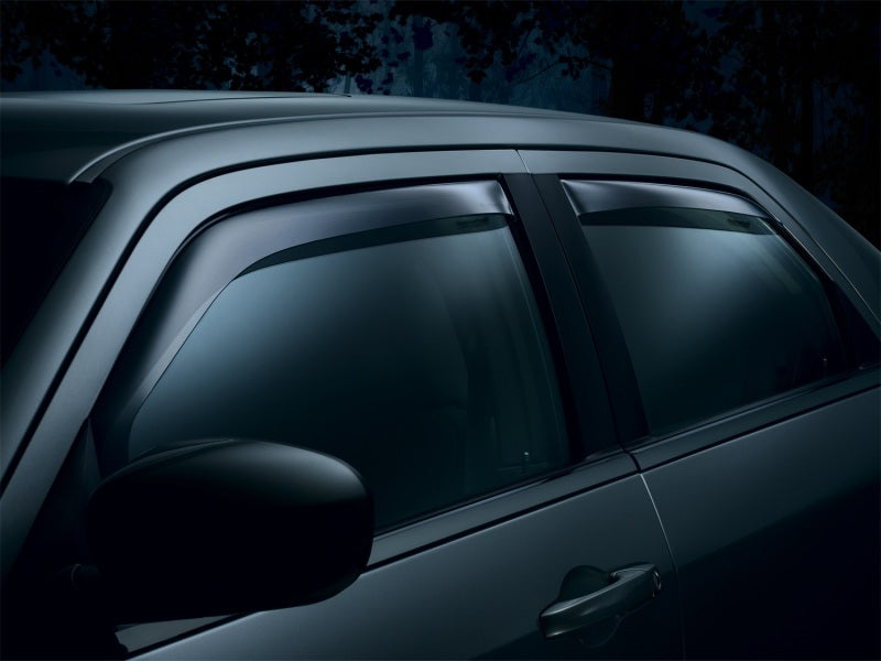 WeatherTech 98-00 Dodge Durango Front and Rear Side Window Deflectors - Dark Smoke