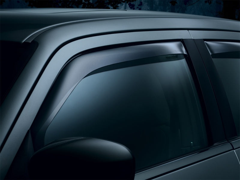 WeatherTech 99-05 Hyundai Sonata Sedan Front Side Window Deflectors - Dark Smoke