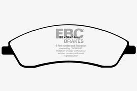 EBC 06-07 Cadillac CTS 2.8 (Sports Suspension) Redstuff Front Brake Pads