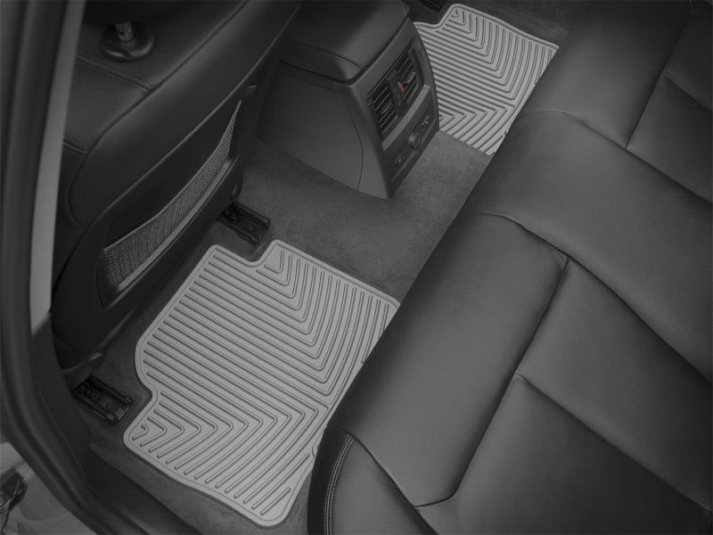 WeatherTech 12+ BMW 3-Series (F30) Rear Rubber Mats - Grey