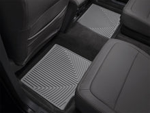 Load image into Gallery viewer, WeatherTech 09+ Ford Flex Rear Rubber Mats - Grey