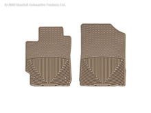 Load image into Gallery viewer, WeatherTech 03-13 Mazda Mazda 6 Hatch Front Rubber Mats - Tan