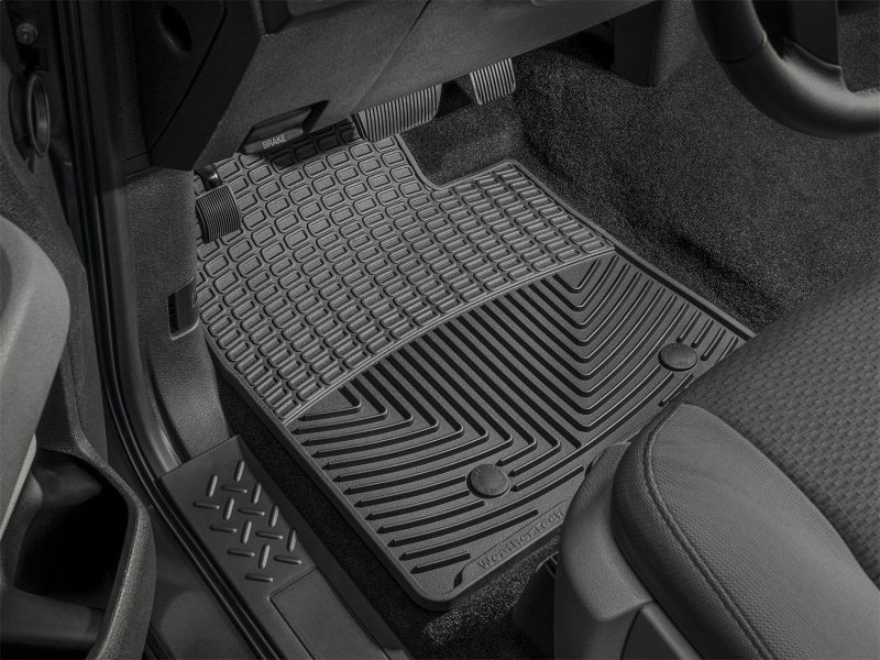 WeatherTech 09+ Mazda CX-9 Front Rubber Mats - Black