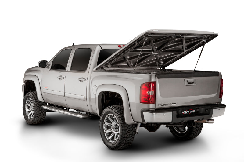 UnderCover 19-20 Chevy Silverado 1500 5.8ft Lux Bed Cover - Shadow Gray Metallic