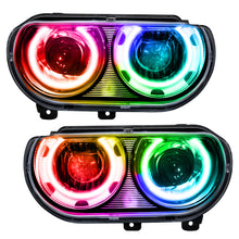 Load image into Gallery viewer, Oracle 08-14 Dodge Challenger SMD HL (HID Style) - ColorSHIFT w/ BC1 Controller