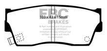Load image into Gallery viewer, EBC 98-00 Chevrolet Tracker 1.6 (2 Door) Greenstuff Front Brake Pads