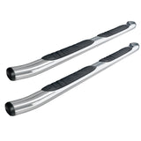 Go Rhino 5in OE Xtreme Composite SideSteps - Chrome - 87in