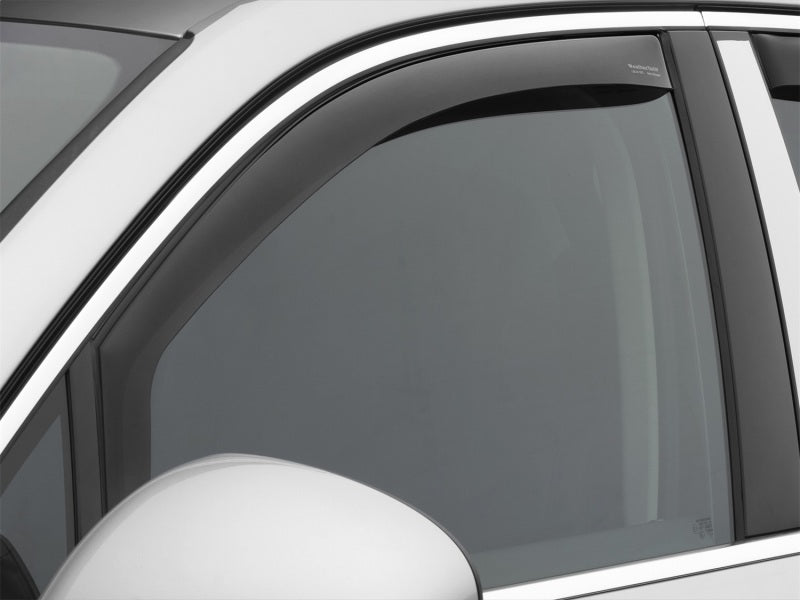 WeatherTech 11+ Volkswagen Touareg Front Side Window Deflectors - Dark Smoke