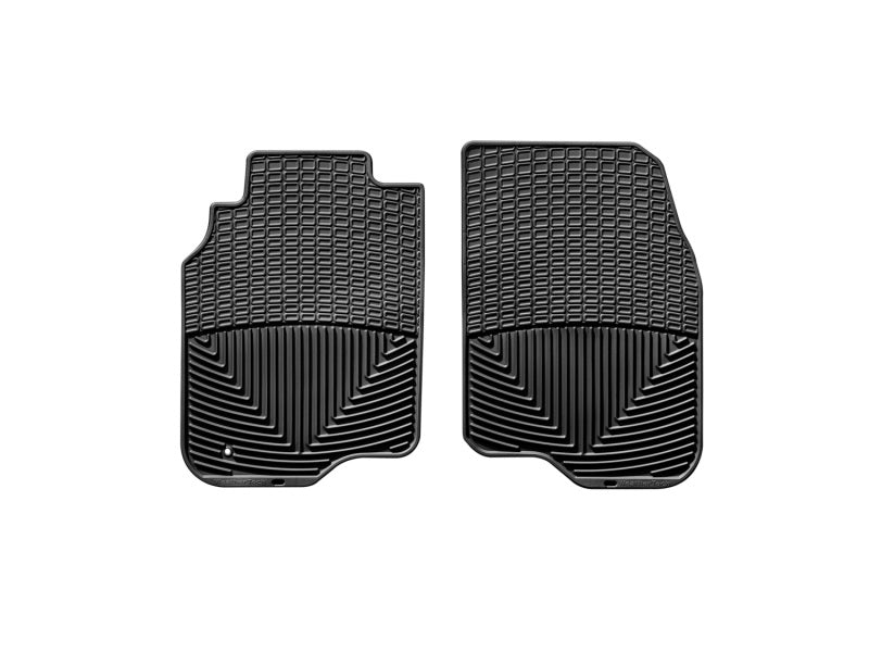 WeatherTech 07+ Saturn Aura Front Rubber Mats - Black