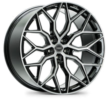 Load image into Gallery viewer, Vossen HF-2 19x8.5 / 5x120 / ET30 / Flat Face / 72.56 - Brushed Gloss Black Wheel