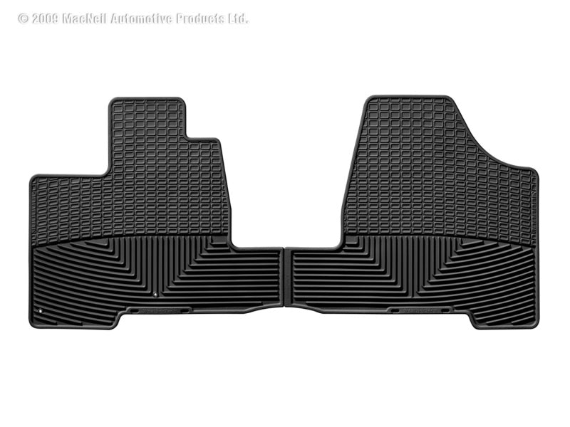 WeatherTech 04-10 Toyota Sienna Front Rubber Mats - Black