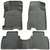 Husky Liners 06-11 Honda Civic (4DR) WeatherBeater Combo Gray Floor Liners