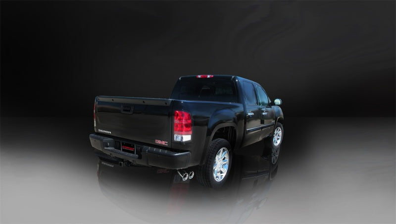 Corsa 2007-2008 Chevrolet Silverado Crew Cab/Short Bed 1500 4.8L V8 Polished Sport Cat-Back Exhaust