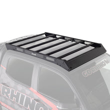 Load image into Gallery viewer, Go Rhino 16-23 Toyota Tacoma DC Ceros Low Profile Roof Rack - Tex. Blk