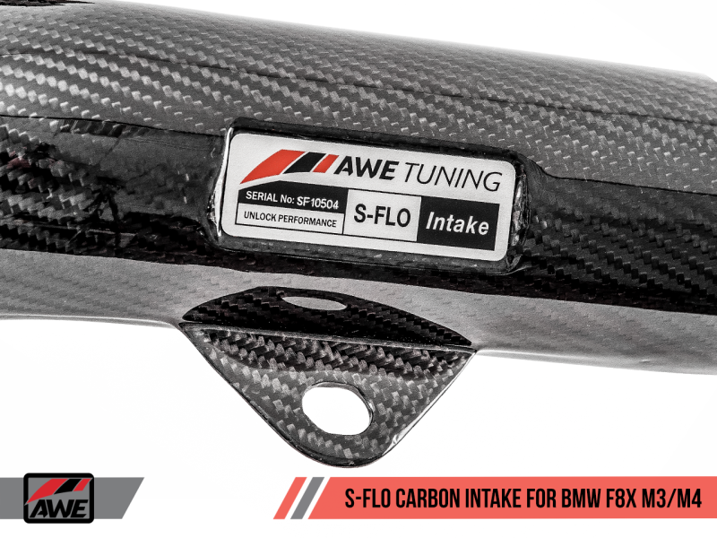 AWE Tuning BMW F8x M3/M4 S-FLO Carbon Intake