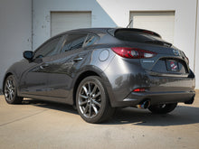 Load image into Gallery viewer, aFe Takeda 2-1/2in 304 SS Cat-Back Exhaust w/ Blue Flame Tips 14-18 Mazda 3 L4 2.0L/2.5L