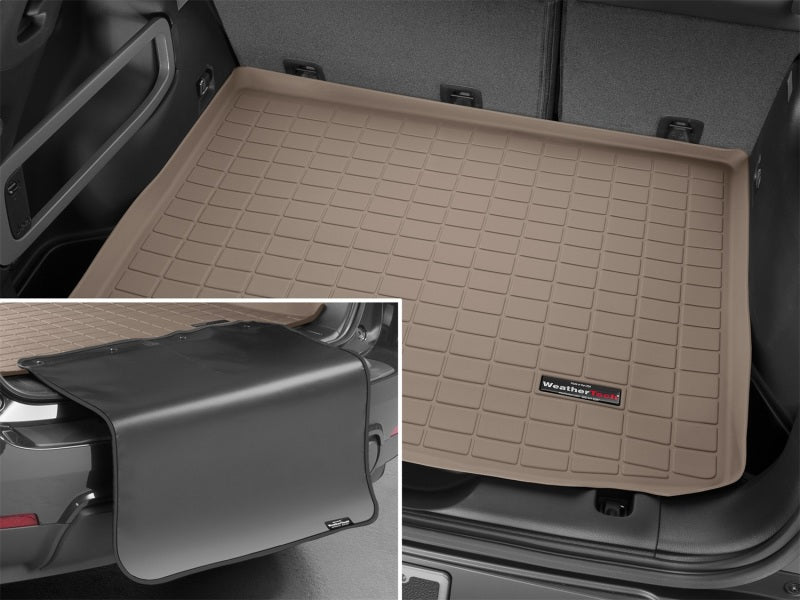 WeatherTech 2020+ Audi Q5 PHEV Cargo With Bumper Protector - Cocoa