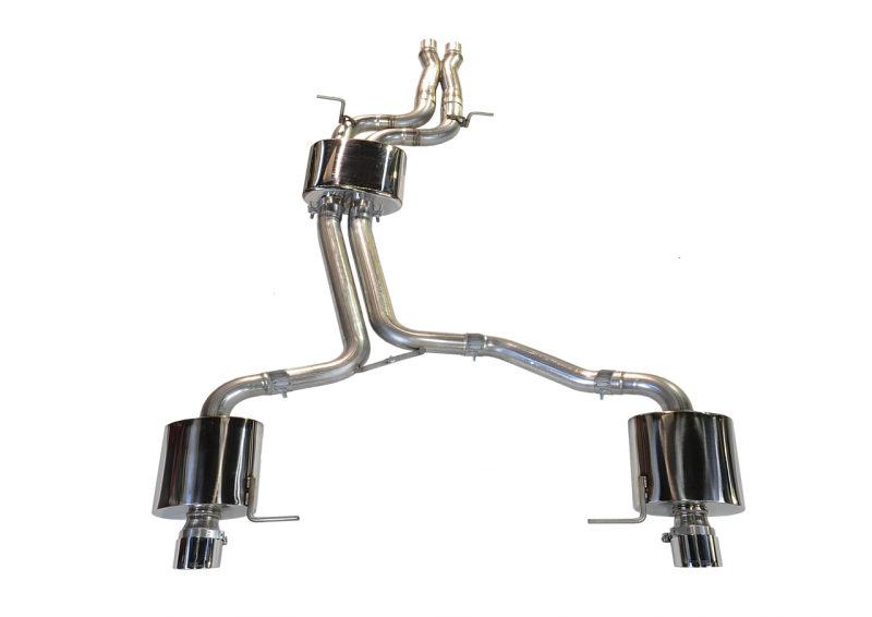 AWE Tuning Audi 8R Q5 3.2L Non-Resonated Exhaust System (Downpipe-Back) - Diamond Black Tips