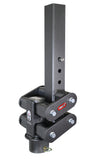 Gen-Y Spartan Torsion-Flex 5in Offset 4in SQ Tube Gooseneck 3in Coupler Standard Height