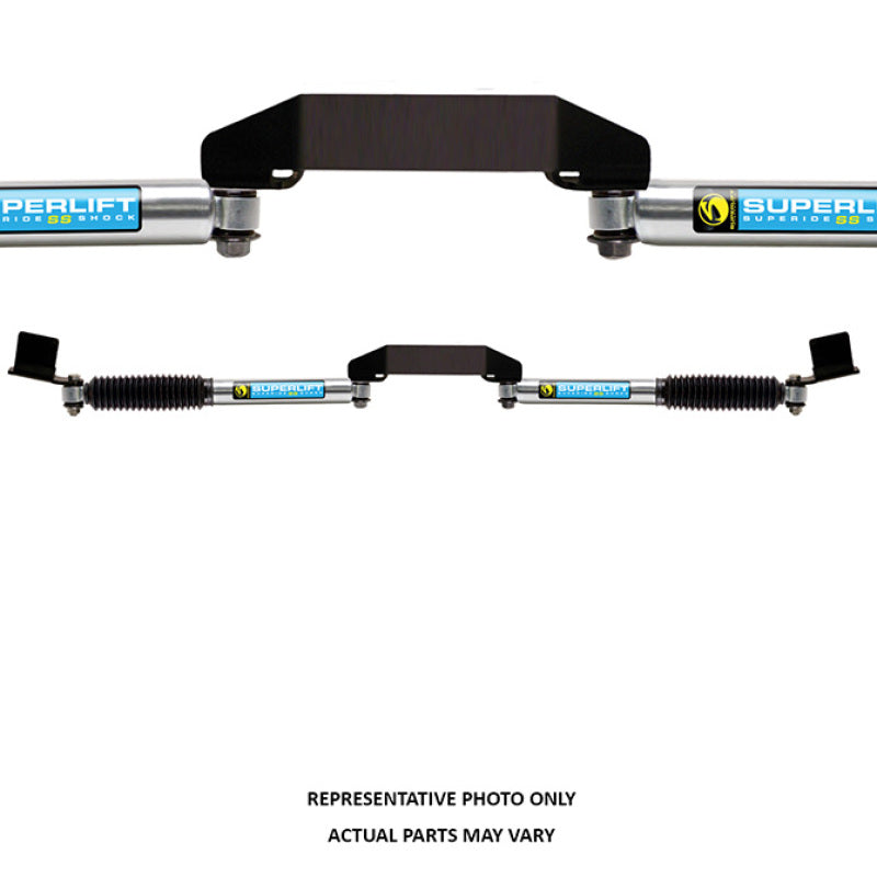 Superlift 03-08 Dodge Ram 2500/3500 4WD Dual Steering Stabilizer Kit - SR SS by Bilstein (Gas)