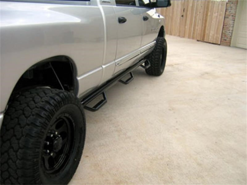 N-Fab Nerf Step 10-17 Dodge Ram 2500/3500 Mega Cab 6.4ft Bed - Tex. Black - Bed Access - 3in