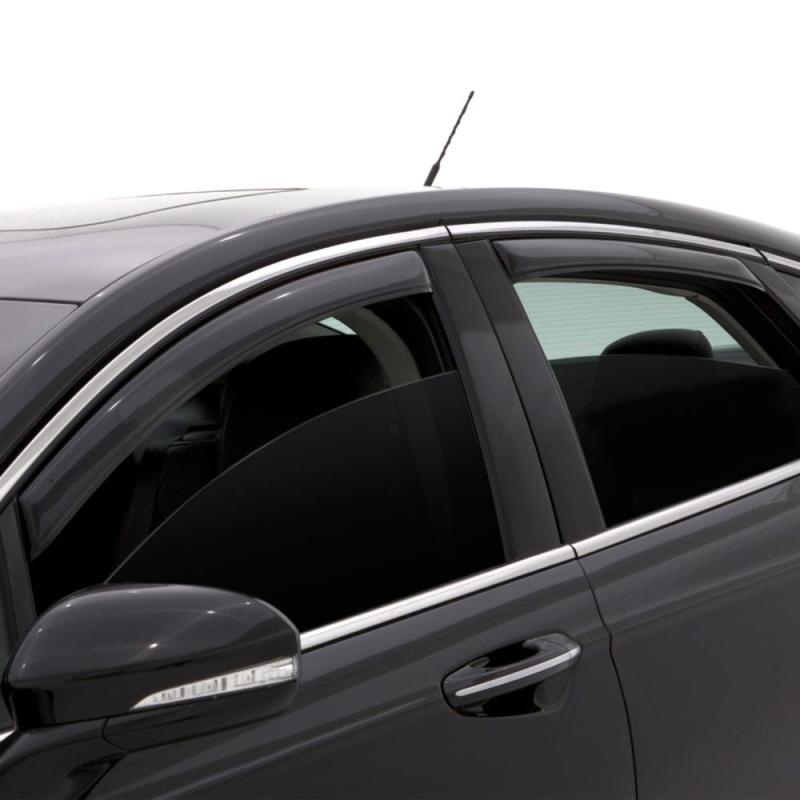 AVS 14-18 Toyota Highlander Ventvisor In-Channel Front & Rear Window Deflectors 4pc - Smoke