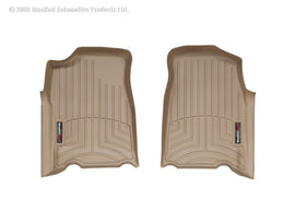 WeatherTech 04+ GMC Canyon Ext Cab Front FloorLiner - Tan