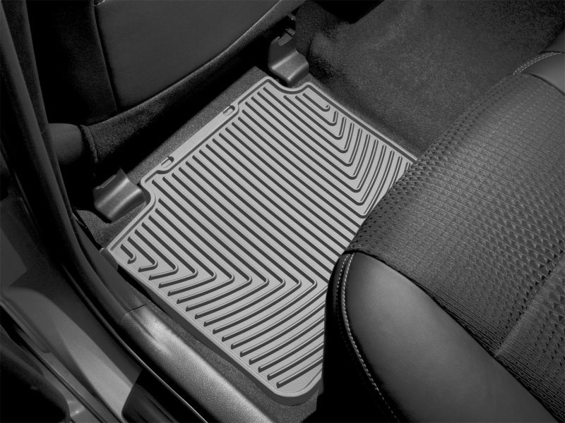 WeatherTech 06+ Lincoln MKZ Rear Rubber Mats - Grey