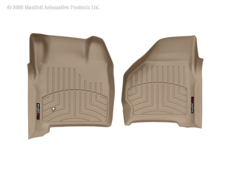 WeatherTech 99-07 Ford F250 Super Duty Crew Front FloorLiner - Tan