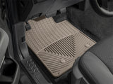 WeatherTech 04+ BMW X3 Front Rubber Mats - Tan