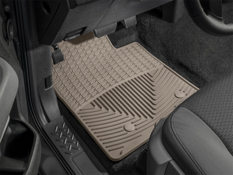 WeatherTech 09+ Nissan Murano Front Rubber Mats - Tan