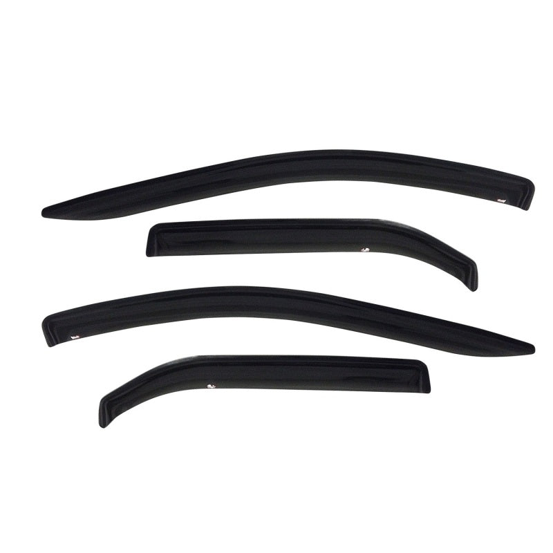 Westin 2010-2014 Toyota 4Runner Wade Slim Wind Deflector 4pc - Smoke