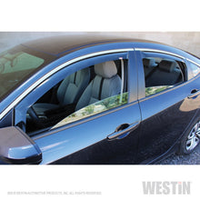 Load image into Gallery viewer, Westin 2016-2018 Honda Civic Sedan Wade In-Channel Wind Deflector 4pc - Smoke