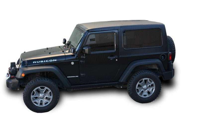 DV8 Offroad 07-18 Jeep Wrangler JK 2 Piece Square Back Hard Top (2 Door)