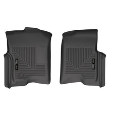 Load image into Gallery viewer, Husky Liners 04-08 Ford f-150 SuperCrew Cab WeatherBeater Front Floor Liner (Black)