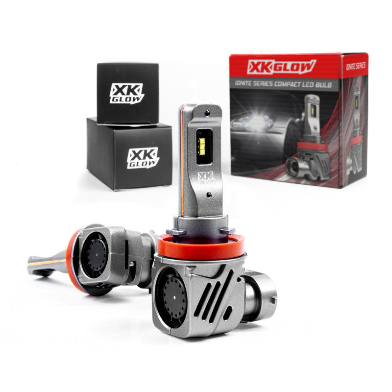 XK Glow HB3 9005 IGNITE Series Compact LED Bulb Kit