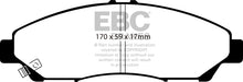 Load image into Gallery viewer, EBC 07-13 Acura MDX 3.7 Greenstuff Front Brake Pads