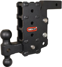 Load image into Gallery viewer, Gen-Y Phantom Flip 2in Shank 9in Drop 1.2K TW 12K Hitch w/GH-044 Dual-Ball Mount