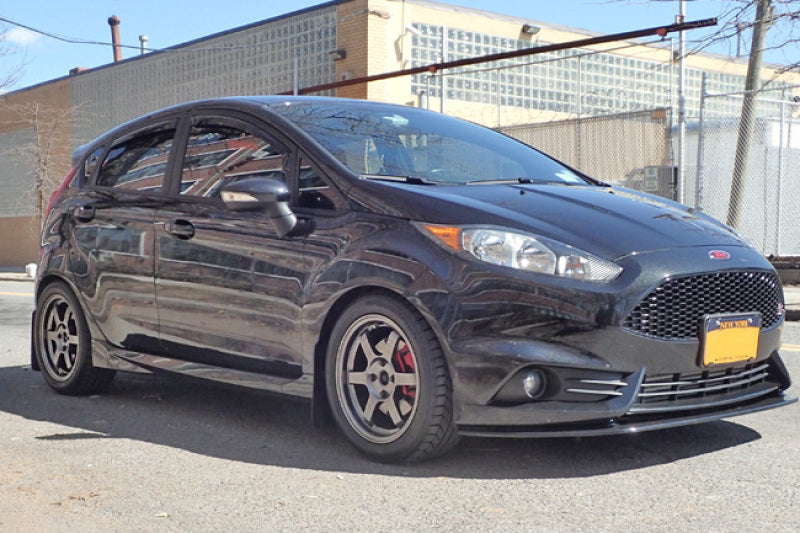 Rally Armor 13-19 Ford Fiesta ST Black UR Mud Flap w/Grey Logo