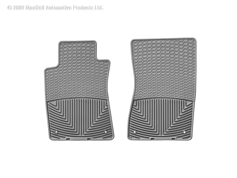 WeatherTech 98-04 Mercedes-Benz SLK230 Front Rubber Mats - Grey