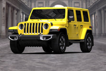 Load image into Gallery viewer, Rally Armor 18-24 Jeep JL Wrangler Black UR Mud Flap w/White Logo